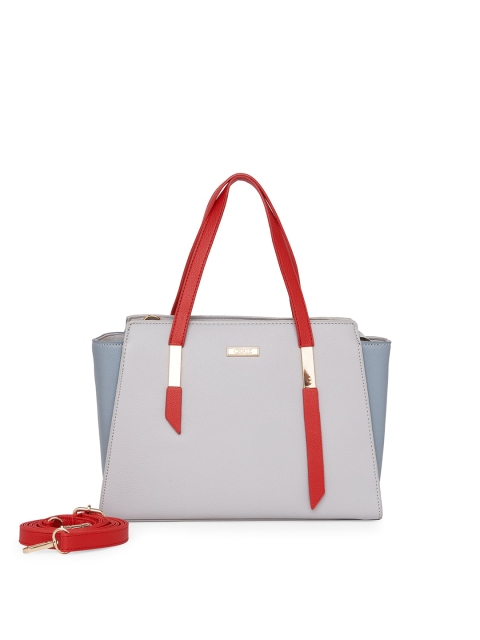 

CERIZ Blue Colourblocked Shoulder Bag