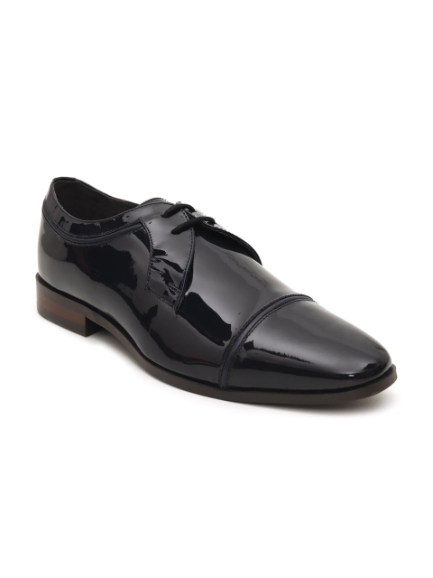 

Rosso Brunello Men Navy Blue Solid Formal Shoes