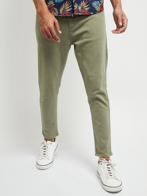 

max Men Green Slim Fit Jeans