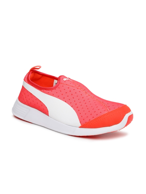 

PUMA Unisex Coral Red Sneakers