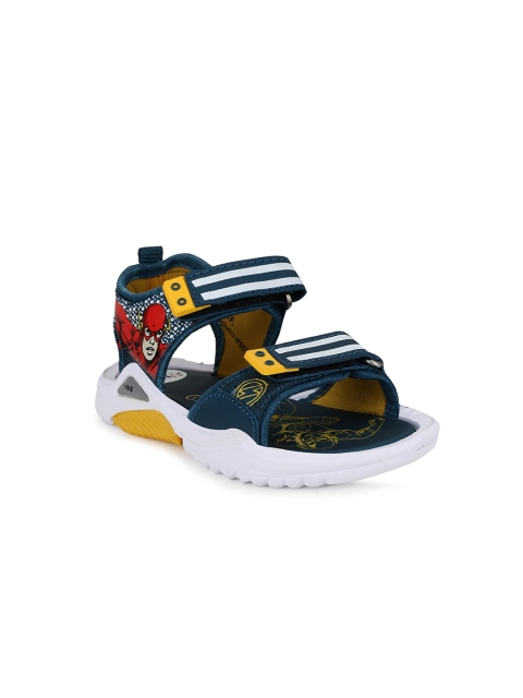 

Campus Unisex Kids Navy Blue & White Comfort Sandals