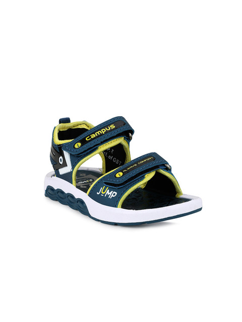 

Campus Kids Blue & Lime Green Sports Sandals