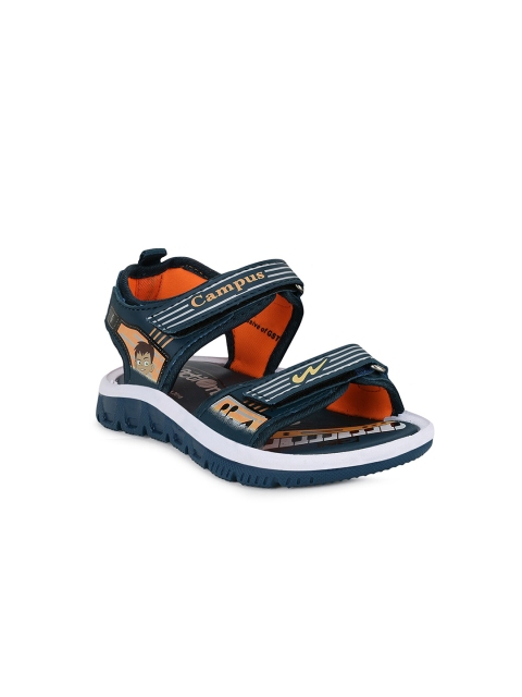 

Campus Kids Blue & Orange Ben 10 Sports Sandals