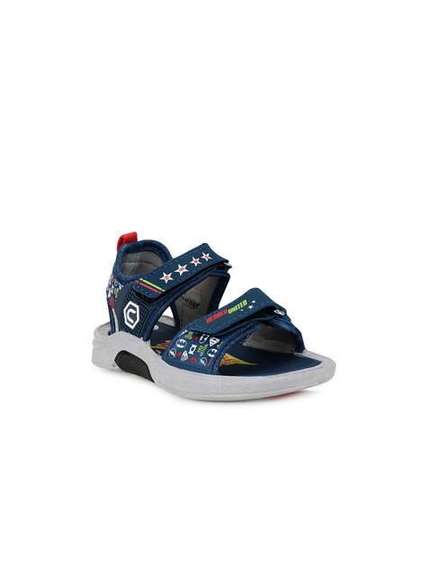 

Campus Unisex Kids Blue & White Comfort Sandals