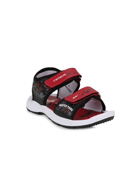 

Campus Unisex Kids Black Sandals