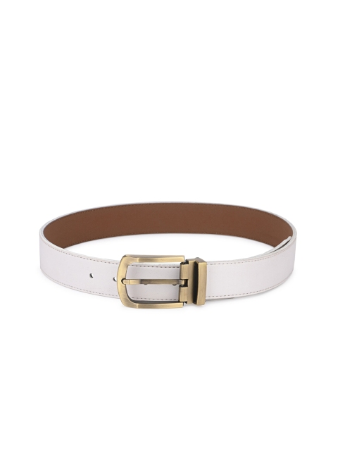 

Calvadoss Women White & Gold-Toned Solid Belt