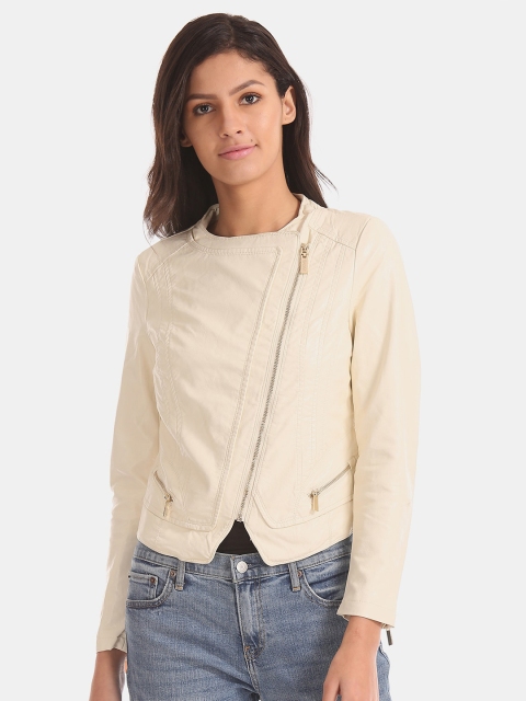 

U.S. Polo Assn. Women Off-White Tailored Jacket