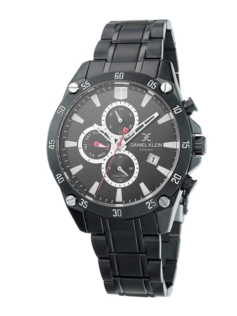 

Daniel Klein Men Black Analogue Watch DK.1.12302