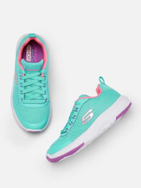 

Skechers Girls Turquoise Blue DYNAMIC TREAD Sneakers