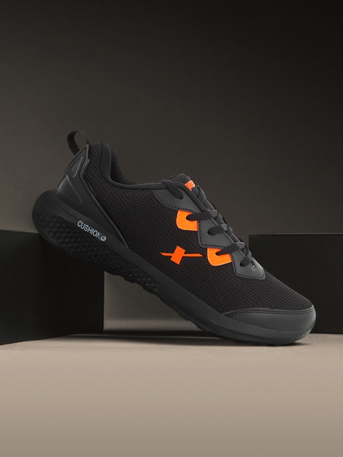 

Sparx Men Black Mesh Running Shoes