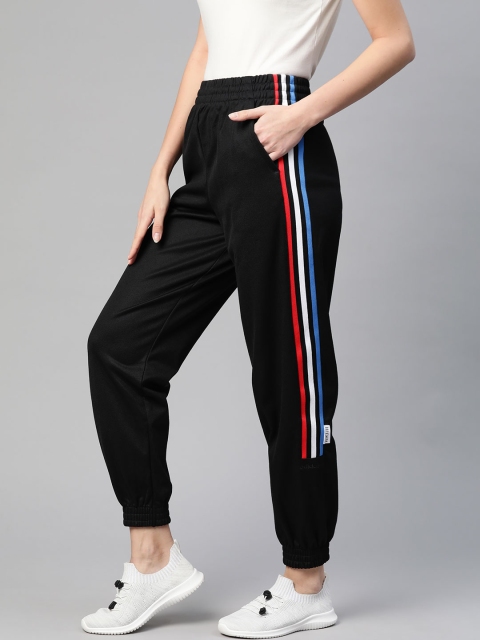 

ADIDAS Originals Women Black Solid Adicolor Tricolor Primeblue Joggers
