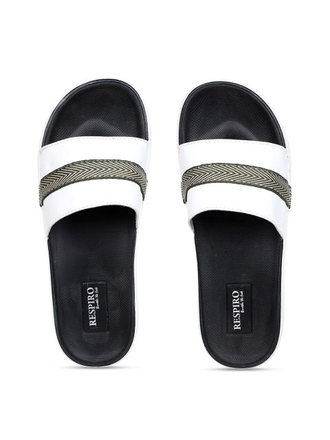 

Respiro Men White Comfort Sandals