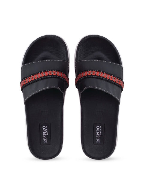

Respiro Men Black Sandals