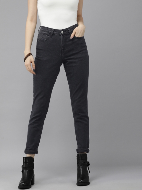 

Roadster Women Black Skinny Fit Light Fade Stretchable Jeans