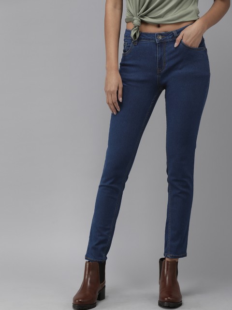 

Roadster Women Blue Skinny Fit Stretchable Jeans