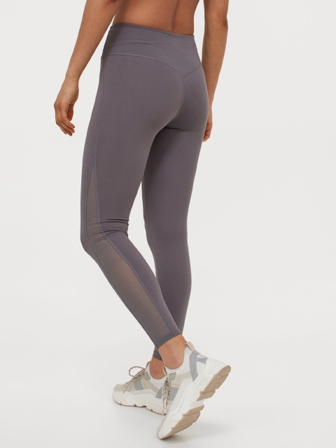 

H&M Women Grey Bum Sculpting Sports Tights