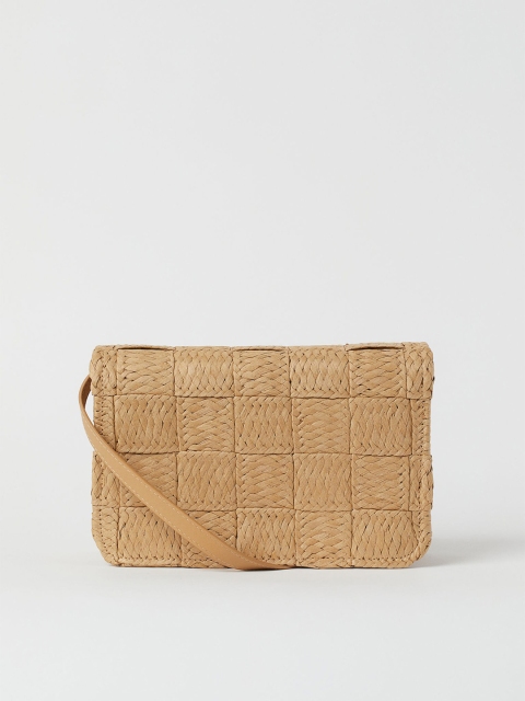 

H&M Women Beige Solid Shoulder Bag