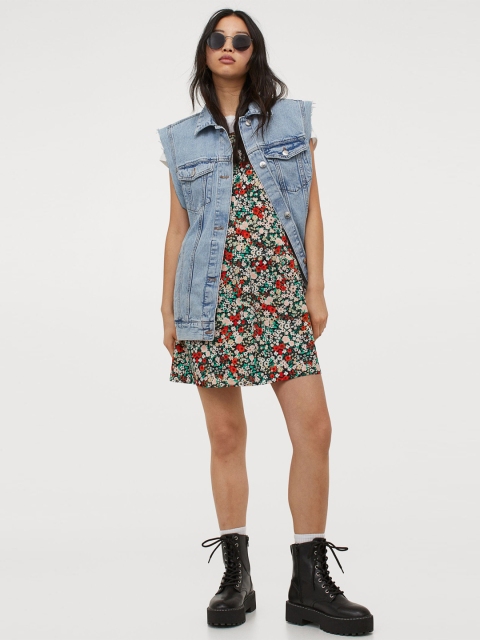 

H&M Women Multicoloured Short dress, Multi