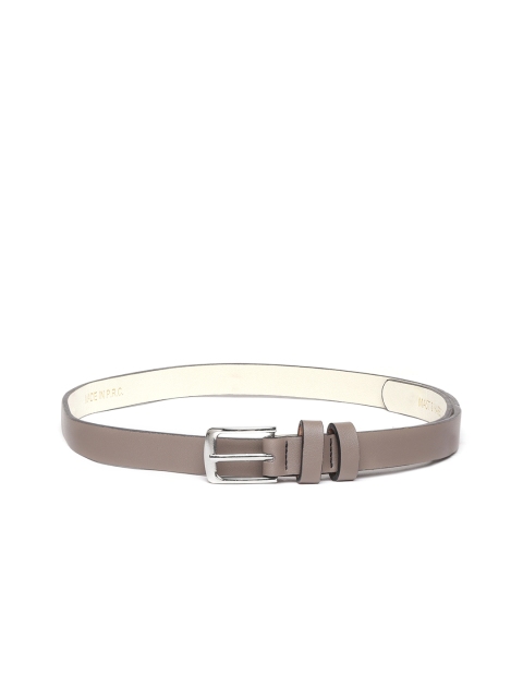 

Mast & Harbour Women Taupe Solid Belt