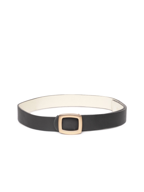 

DressBerry Women Black Solid Belt
