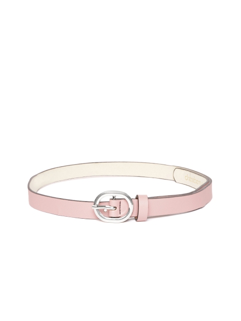 

DressBerry Women Pink Solid Belt