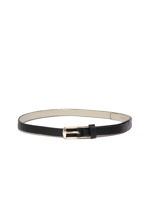 

Mast & Harbour Women Black Solid Belt