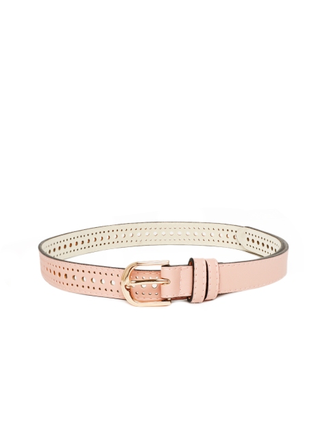 

Mast & Harbour Women Pink Cut Out Belt
