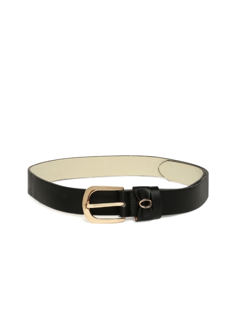 

DressBerry Women Black Solid Belt