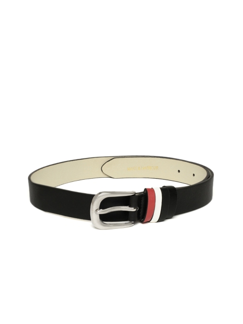 

Mast & Harbour Women Black Solid Belt