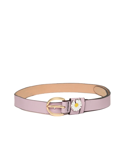 

DressBerry Women Lavender Solid Belt