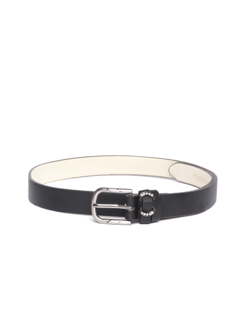 

DressBerry Women Black Solid Belts