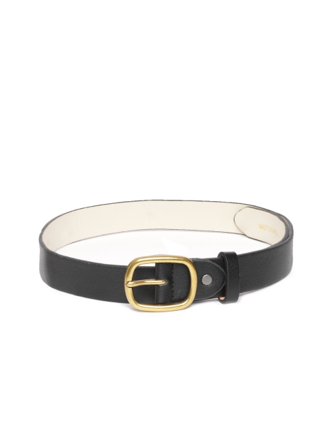 

Mast & Harbour Women Black Solid Belt