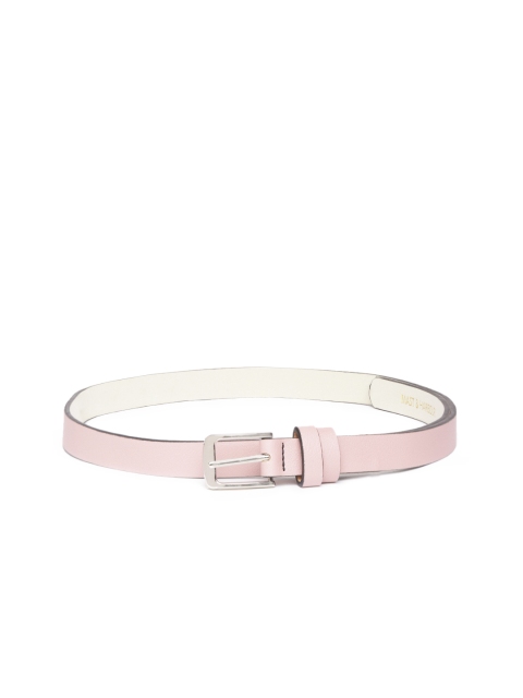 

Mast & Harbour Women Pink Solid Belt