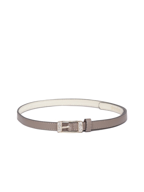 

DressBerry Women Taupe Solid Belt