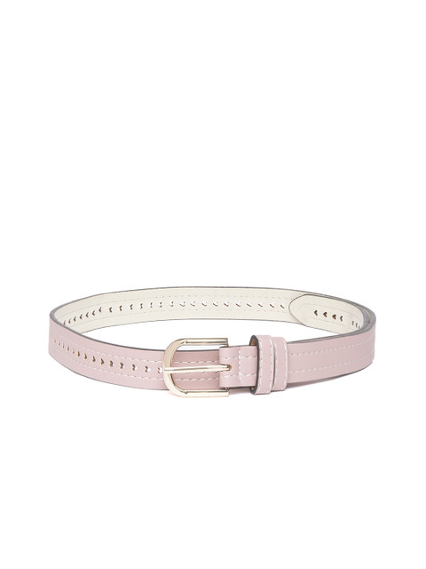 

DressBerry Women Pink Cut Work Belt