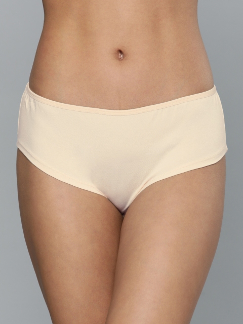 

HRX By Hrithik Roshan Women Solid Antimicrobial Lifestyle Briefs, Cream