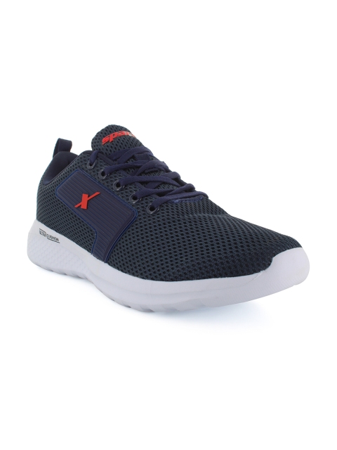 

Sparx Men Navy Blue Mesh Running Shoes