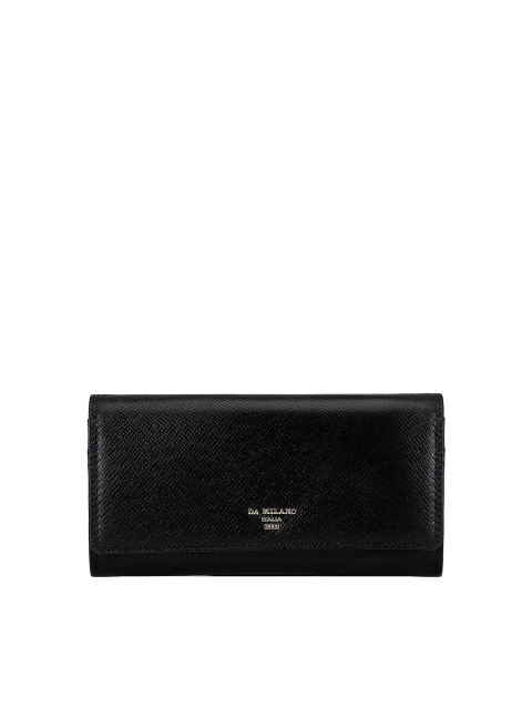 

Da Milano Women Black Textured Envelope
