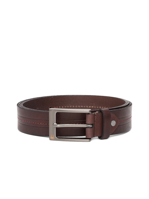 

United Colors of Benetton Men Brown Leather Belt