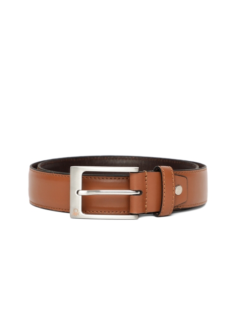 

United Colors of Benetton Men Tan Brown Leather Formal Belt