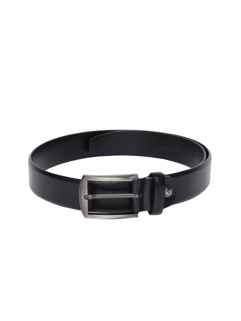 

United Colors of Benetton Men Black Genuine Leather Belt