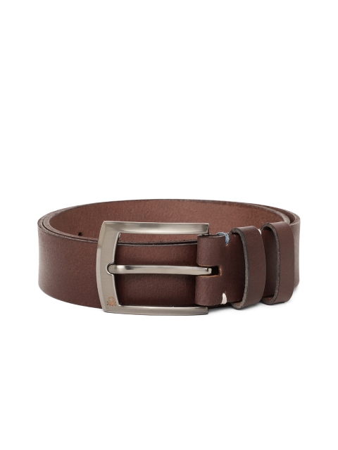 

United Colors of Benetton Men Coffee Brown Leather Belt