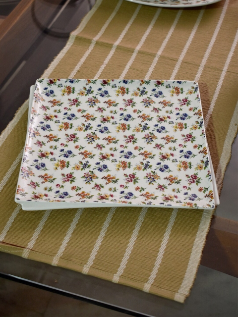 

Neerja White Ceramic Platter