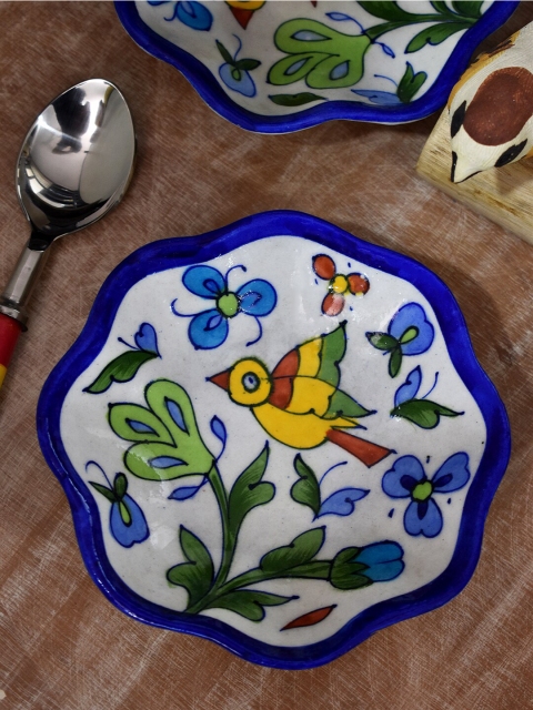 

Neerja Unisex White Printed Plate