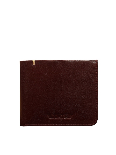 

ABYS Men Brown Solid Two Fold Wallet