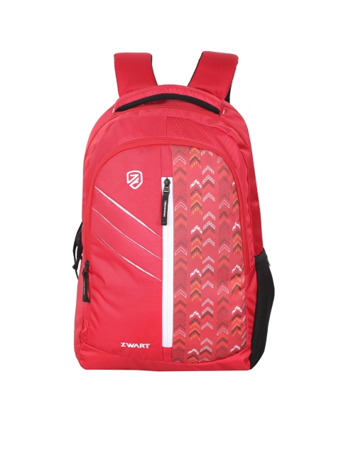 

Zwart Unisex Red & White Graphic Backpacks