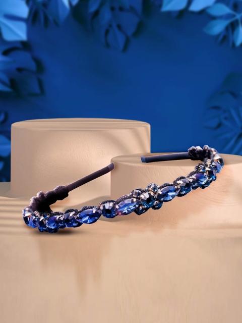 

Hair Drama Company Midnight Blue Crystal Headband
