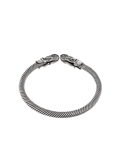 

Silvermerc Designs Silver-Plated Handcrafted Kada Bracelet