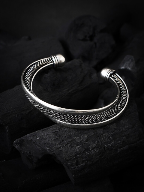 

Silvermerc Designs Women Silver-Plated Cuff Bracelet