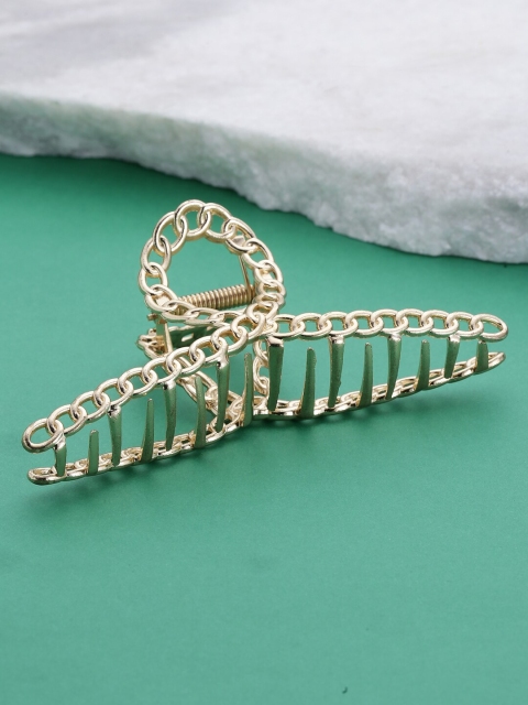

ToniQ Gold-Toned Solid Claw Clip